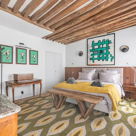 Luxueux / Historique Proche Bon Marche Apartamento